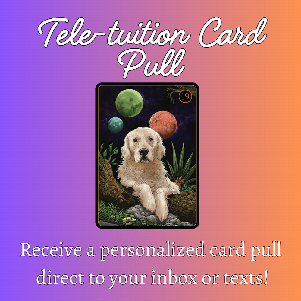 ✨ Tele-Intuition Card Pull – A Personal Reading Sent to You ✨
